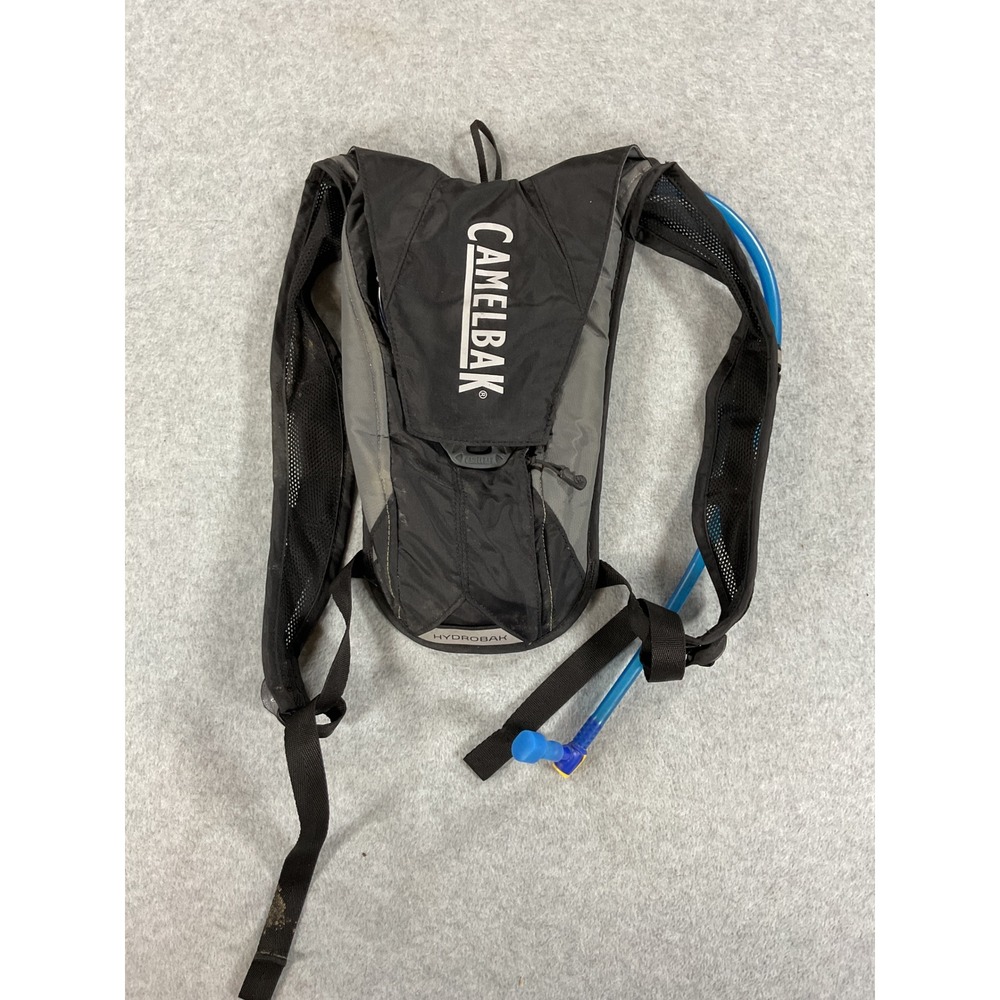 CamelBak HydroBak Hydration Pack Black Gray Cycling Running Backpack Bladder